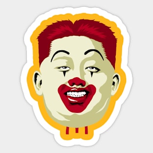 Clown Kim Sticker